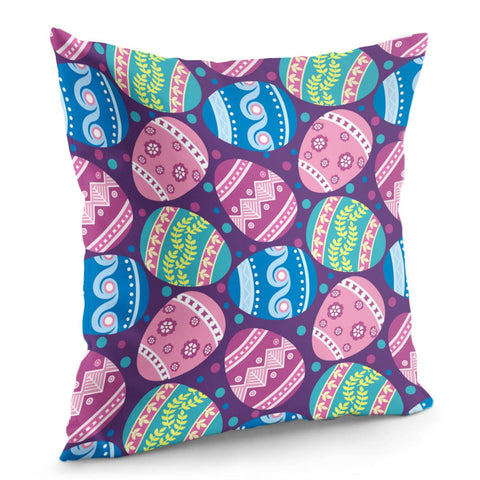 Image of Easter Eggs Pillow Cover