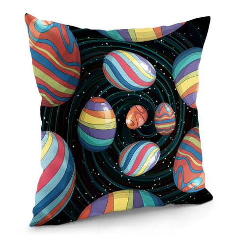 Image of Easter Eggs Pillow Cover