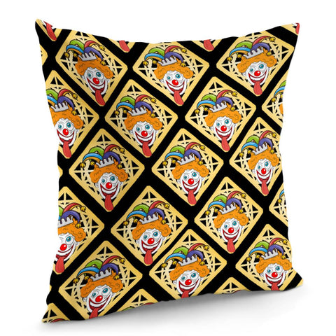 Image of Di00119 Clown Pillow Cover