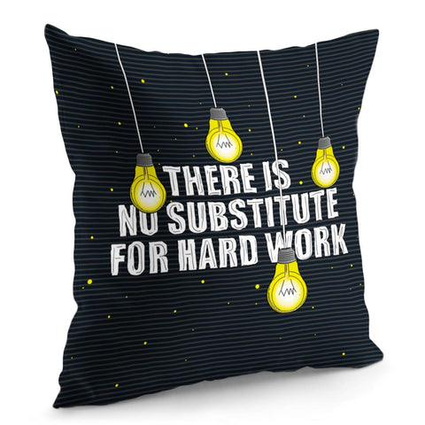 Image of Thomas Alva Edison Quotations Pillow Cover