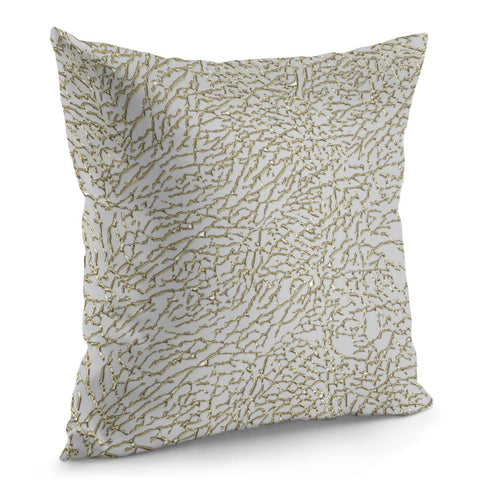 Image of Gold Elephant Skin Pillow Cover