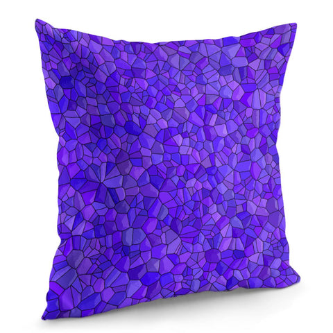 Image of Sapphires And Amethysts Pillow Cover