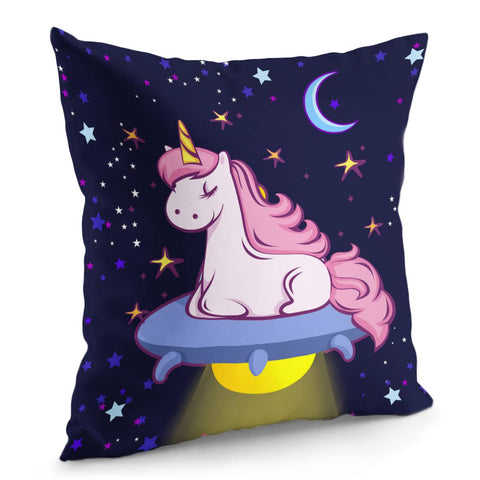 Image of Unicorn And The Universe Pillow Cover