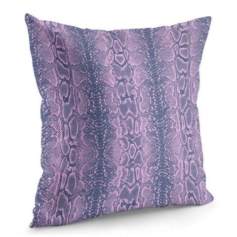 Image of Pink Snake Skin Pillow Cover