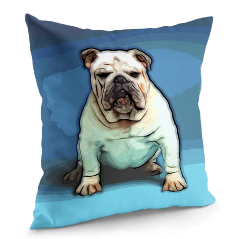 Image of British Bulldog Pillow Cover