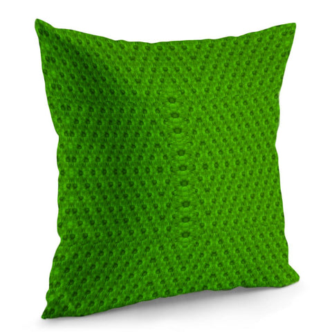 Image of Love For The Florals In Green Pillow Cover