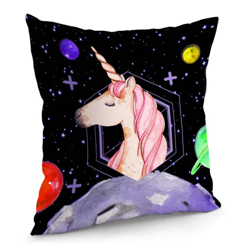 Image of Unicorn And The Universe Pillow Cover