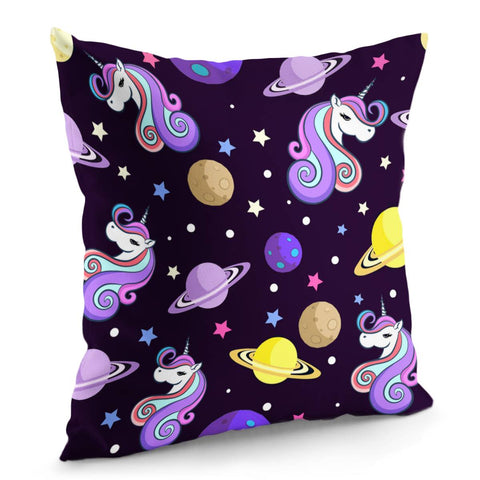 Image of Unicorn And Universe Pillow Cover