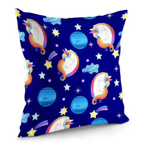 Image of Unicorn And Universe Pillow Cover