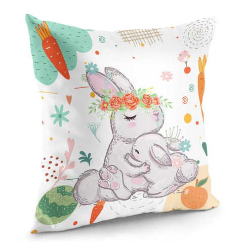 Image of Animal Mother Pillow Cover