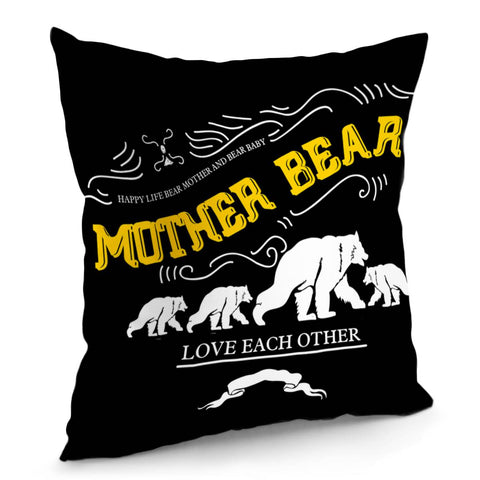 Image of Animal Mother Pillow Cover