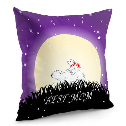 Image of Animal Mother Pillow Cover