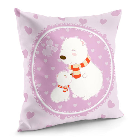 Image of Animal Mother Pillow Cover