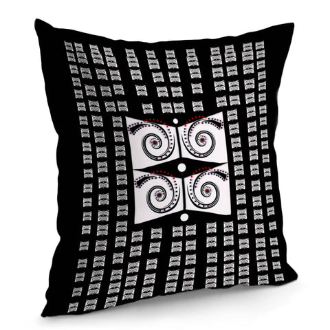 Image of Eye-Catching Ornate Art Pillow Cover