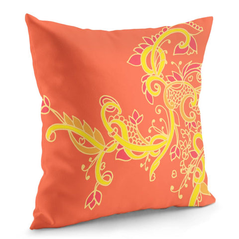 Image of Orange Pillow Cover