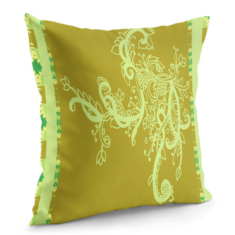 Image of Green Pillow Cover