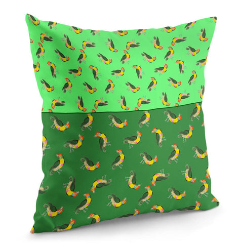 Image of Beautiful Vintage Birds Pillow Cover