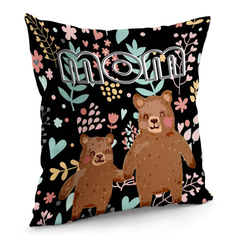 Image of Animal Mother Pillow Cover