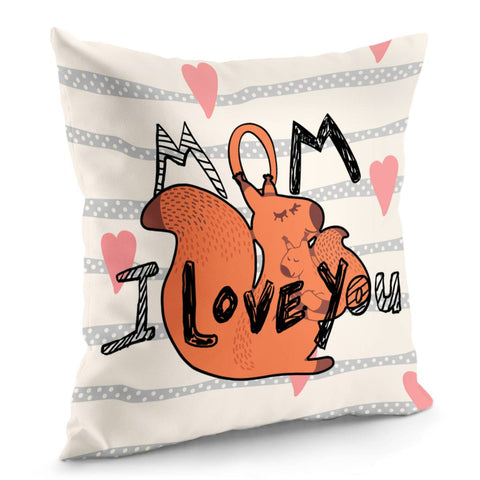 Image of Animal Mother Pillow Cover