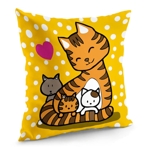 Image of Animal Mom Pillow Cover