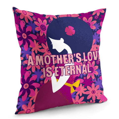 Image of Happy Mothers' Day Pillow Cover