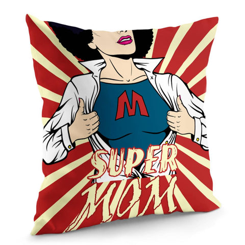 Image of The Greatest Mom Pillow Cover