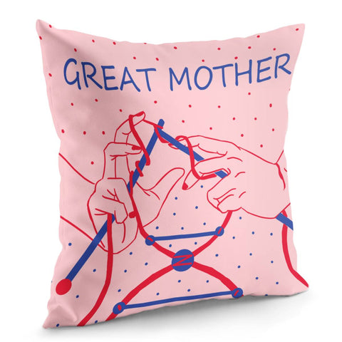 Image of Dk 00102 Mother Pillow Cover