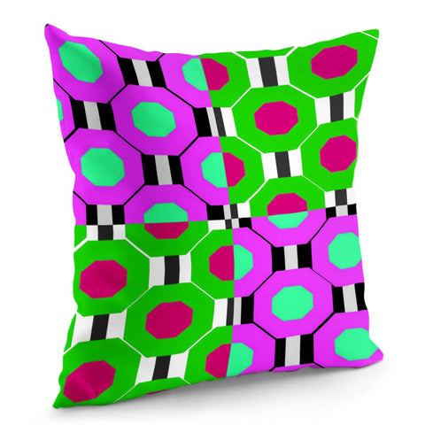 Image of Octagon-Purple Pillow Cover