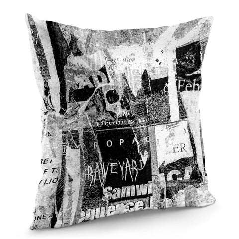 Image of Drum And Bass Pillow Cover