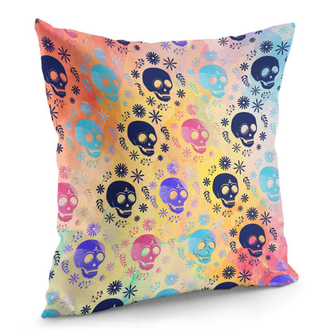 Image of Spring Color Smudge Pillow Cover