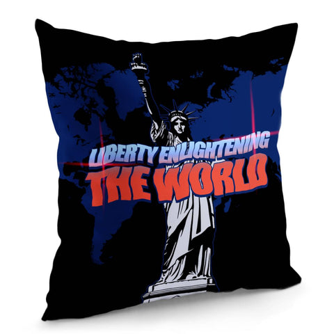 Image of Statue Of Liberty Pillow Cover