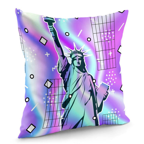 Image of Statue Of Liberty Pillow Cover