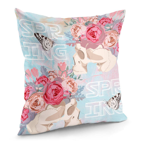 Image of Spring Color Smudge Pillow Cover