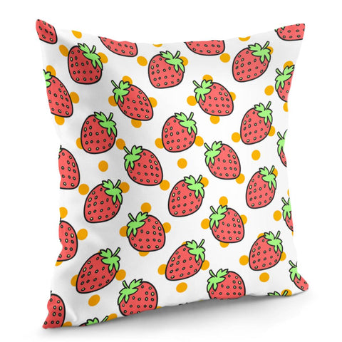 Image of Strawberry Pillow Cover