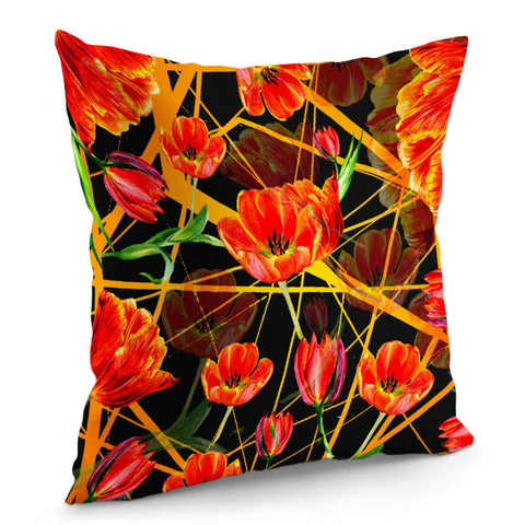 Image of Di00133 Flower Pillow Cover