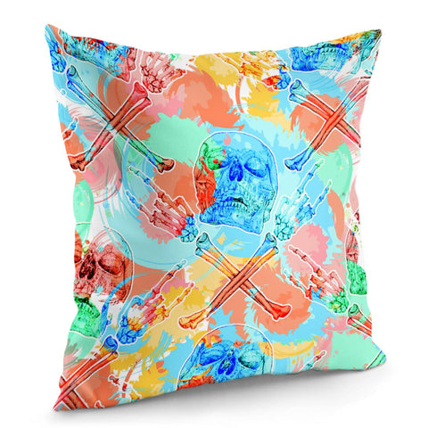 Image of Skull Pillow Cover