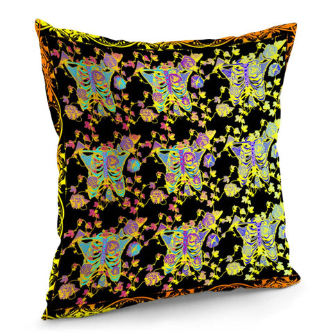 Image of Skull Pillow Cover