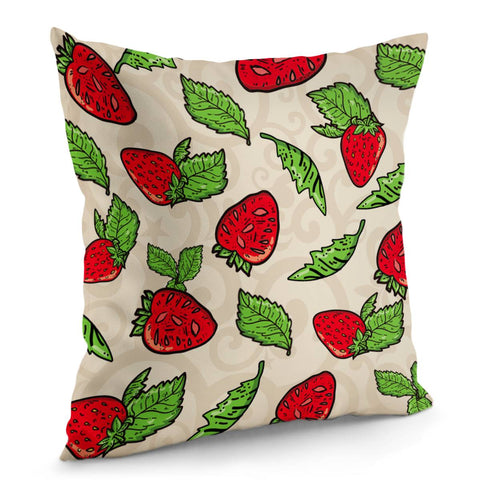 Image of Strawberry Pillow Cover