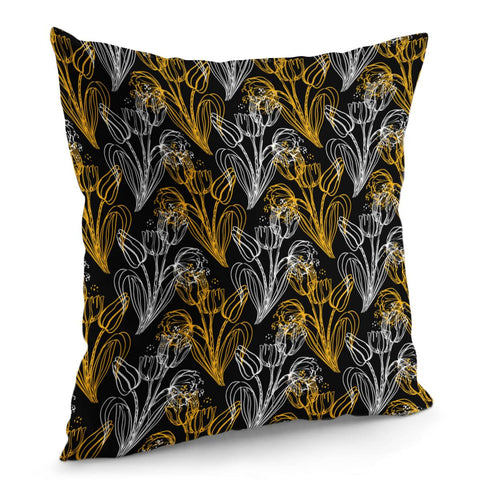 Image of Di00134Flower Pillow Cover