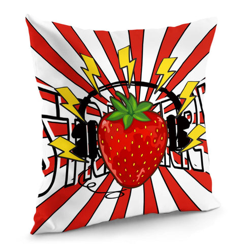 Image of Strawberry Pillow Cover