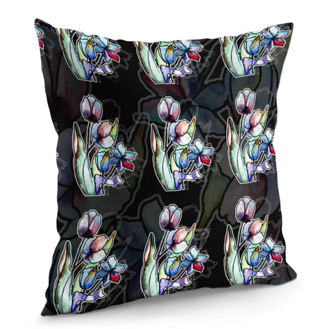 Image of Di00135Flower Pillow Cover