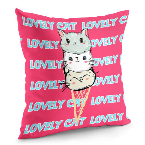 Image of Fun Cat Pillow Cover