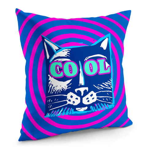 Image of Fun Cat Pillow Cover