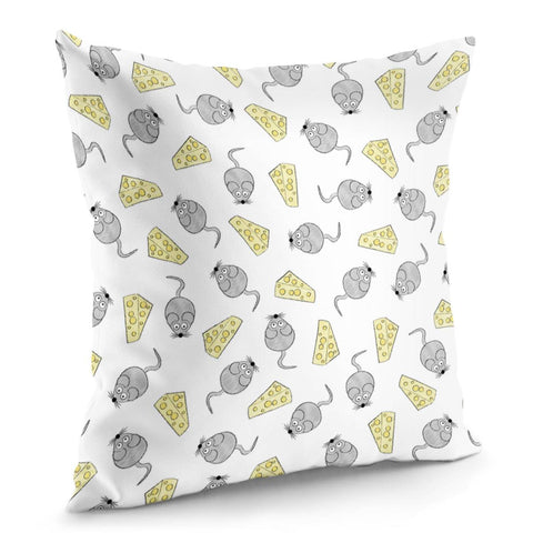 Image of Mice Love Cheese Pillow Cover