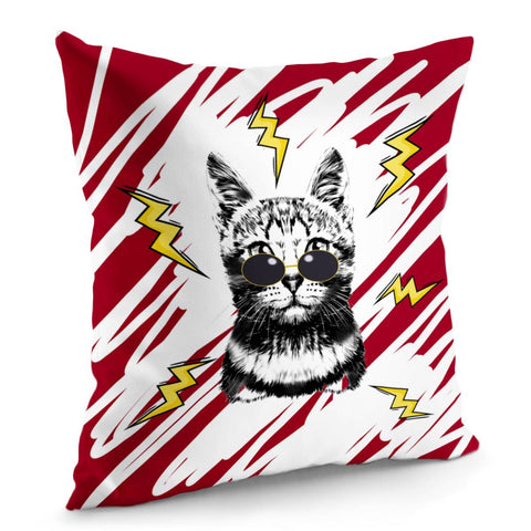 Image of Fun Cat Pillow Cover