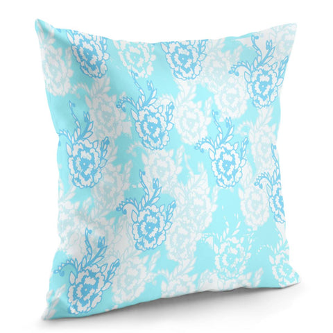 Image of Blue Pillow Cover