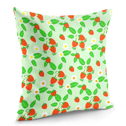 Image of Strawberry Pillow Cover