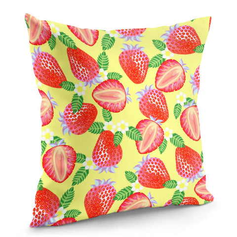 Image of Strawberry Pillow Cover