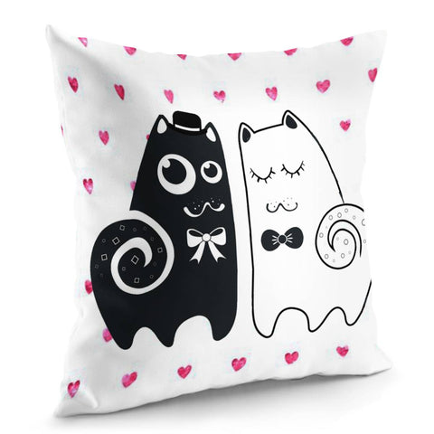 Image of Fun Cat Pillow Cover