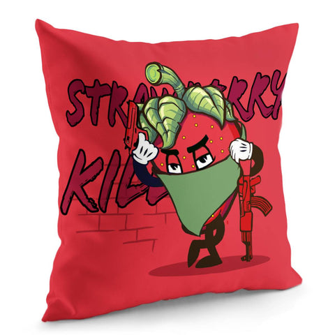 Image of Strawberry Pillow Cover